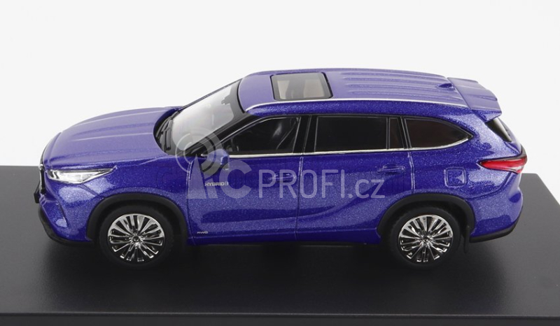 Lcd-model Toyota Highlander 2022 1:64 Blue