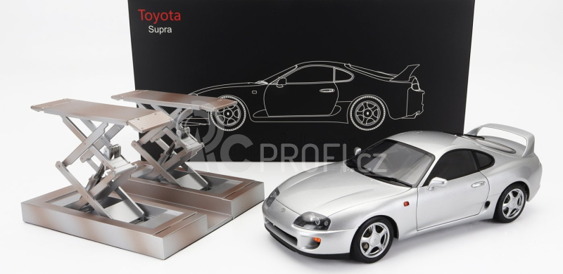 Lcd-model Toyota Supra Mkiv (a80) Coupe 1993 1:18 Silver