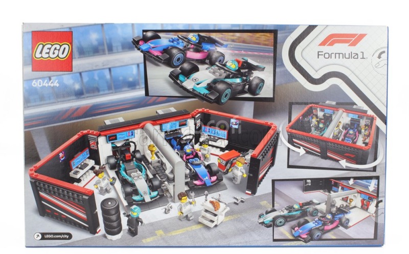 Lego Accessories Lego City - F1  Garage Mercedes Gp W15 + Alpine A524 Cars 2024 - 678 Pezzi - 678 Pcs Různé