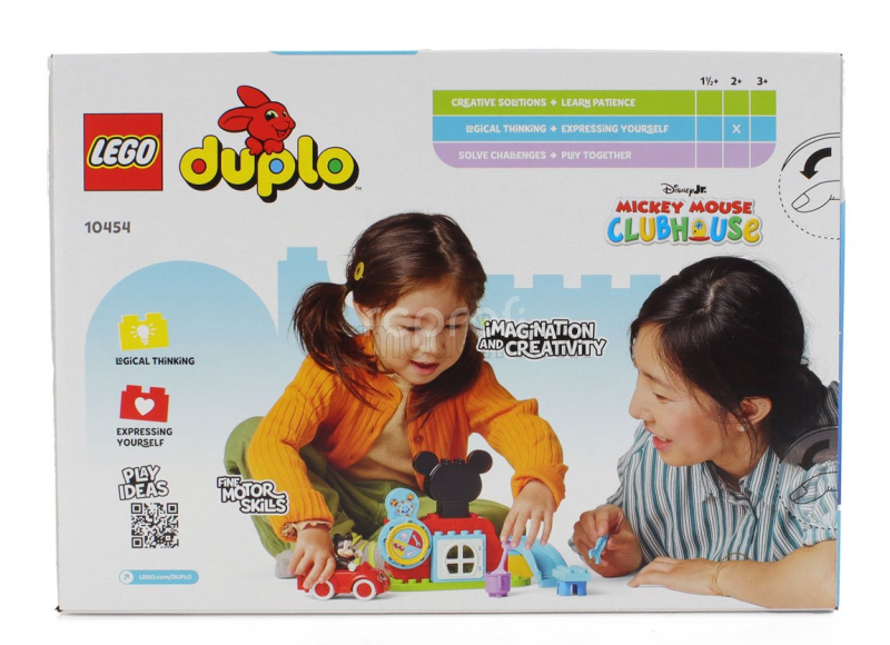 Lego Accessories Lego Duplo - Topolino - Mickey Mouse Clubhouse & Car - 27 Pezzi - 27 Pcs Různé