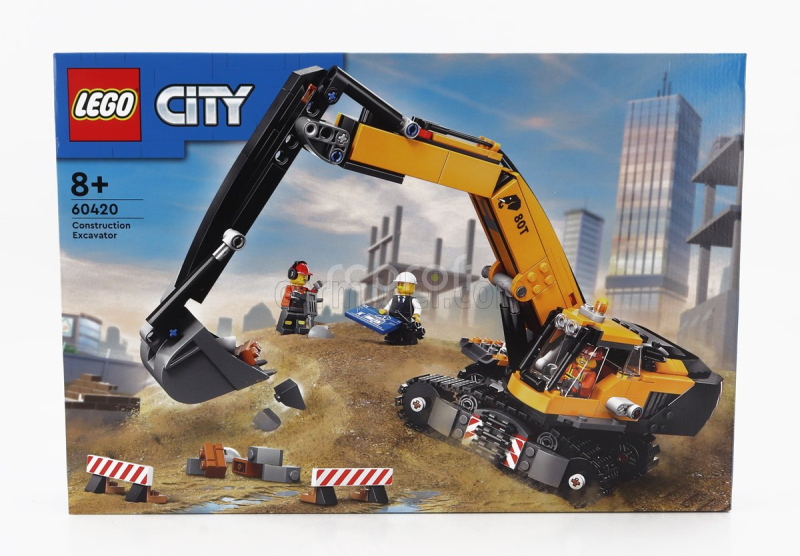 Lego Ammann Lego City - Escavatore Cingolato - Excavator Hydraulic 2015 Žlutá Černá