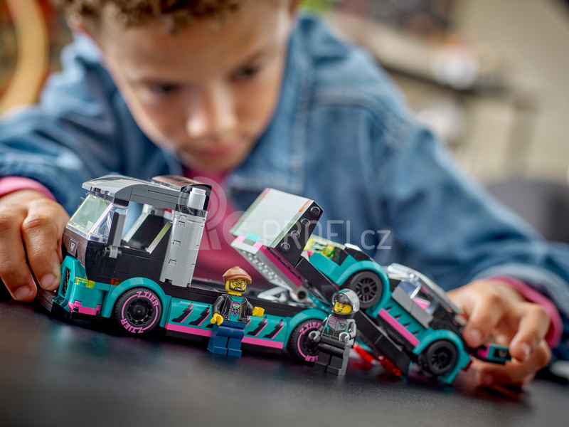 LEGO City - Kamión se závodním autem