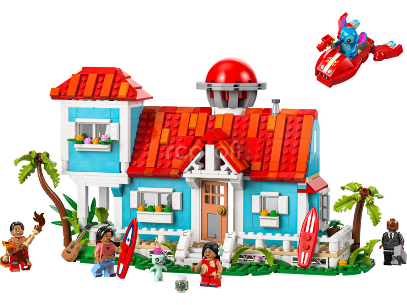 LEGO Disney - Lilo a Stitch a domek na pláži