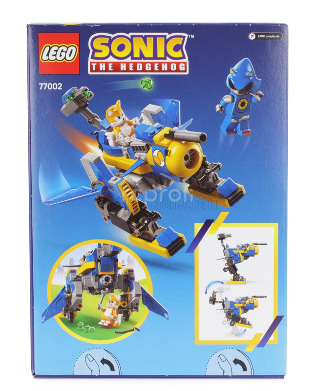Lego Figures Sonic The Hedgehog - Cyclone Vs Metal Sonic - 290 Pezzi - 290 Pcs Modrá Žlutá