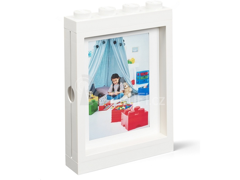 LEGO fotorámeček bílý