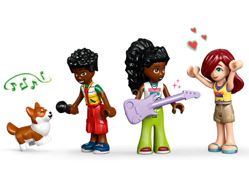 LEGO Friends - Obchod s hudebninami a byt