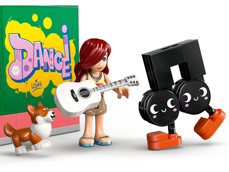 LEGO Friends - Obchod s hudebninami a byt