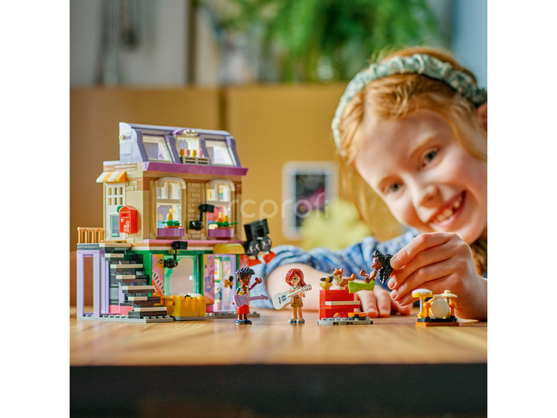 LEGO Friends - Obchod s hudebninami a byt