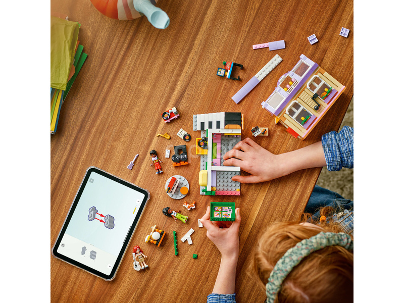 LEGO Friends - Obchod s hudebninami a byt