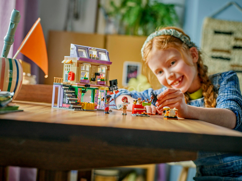 LEGO Friends - Obchod s hudebninami a byt
