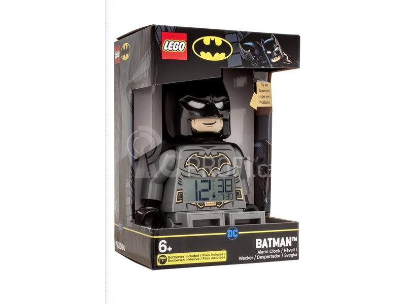 LEGO hodiny s budíkem DC Super Heroes Batman