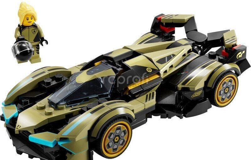 Lego Lamborghini Lego Speed Champion - V12 Vision Gran Turismo - 230 Pezzi - 230 Pcs 1:24 Zelená