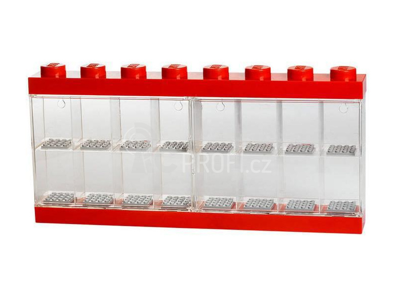LEGO sběratelská skříňka velká - červená