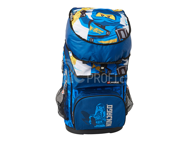 LEGO školní aktovka Maxi, 2 dílný set - Ninjago JAY of Lightning
