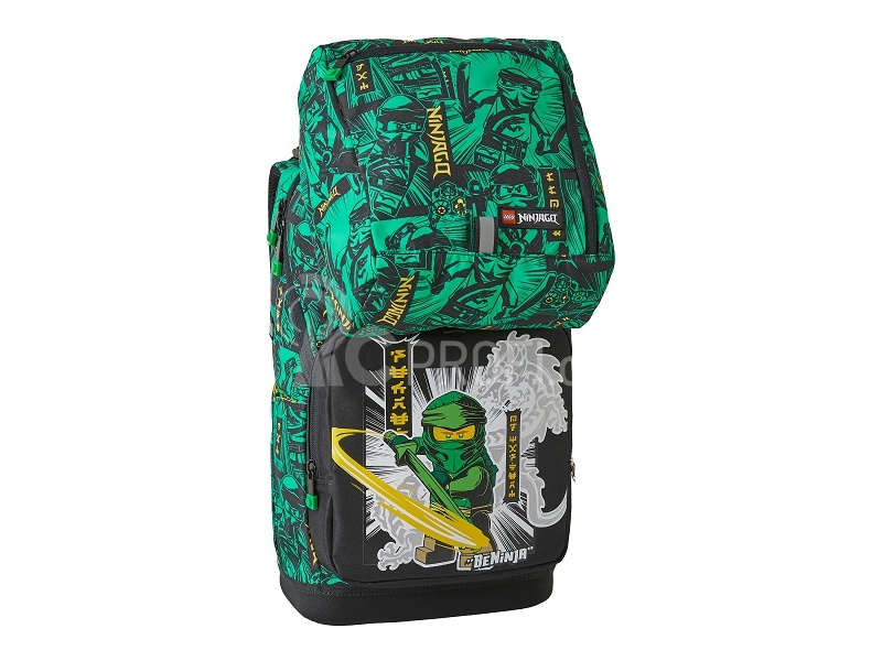 LEGO školní batoh Optimo Plus - Ninjago Green