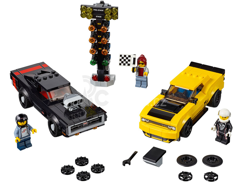 LEGO Speed Champions - 2018 Dodge Challenger SRT Demon a 1970 Dodge Charger R/T