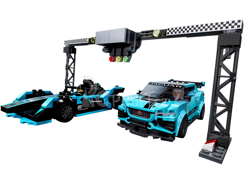 LEGO Speed Champions - Formula E Panasonic Jaguar Racing GEN2 car & Jaguar I-PACE eTROPHY
