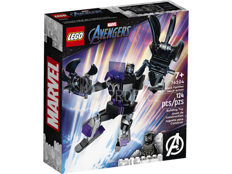LEGO Super Heroes - Black Pantherovo robotické brnění