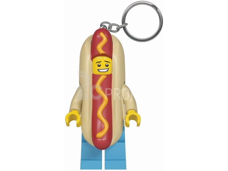 LEGO svítící klíčenka - Hot Dog