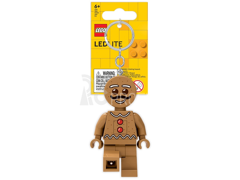 LEGO svítící klíčenka - Iconic Perníček
