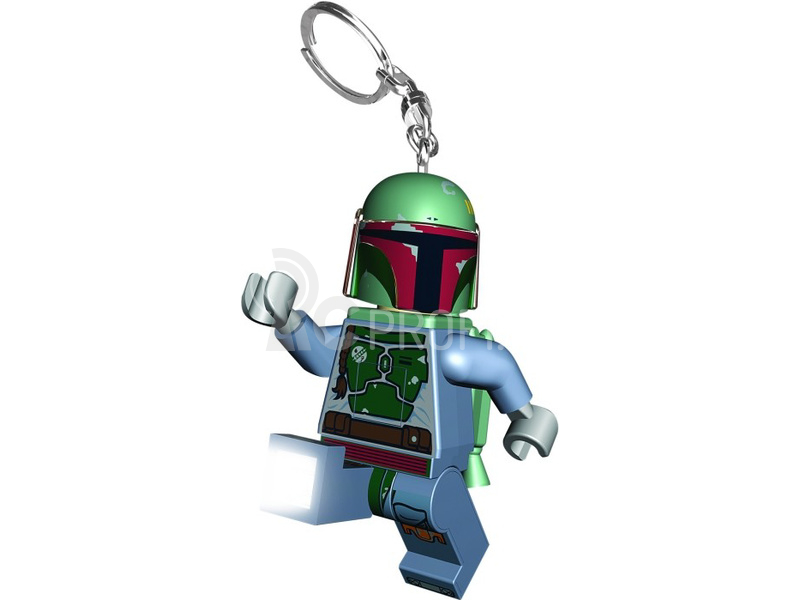 LEGO svítící klíčenka - Star Wars Boba Fett
