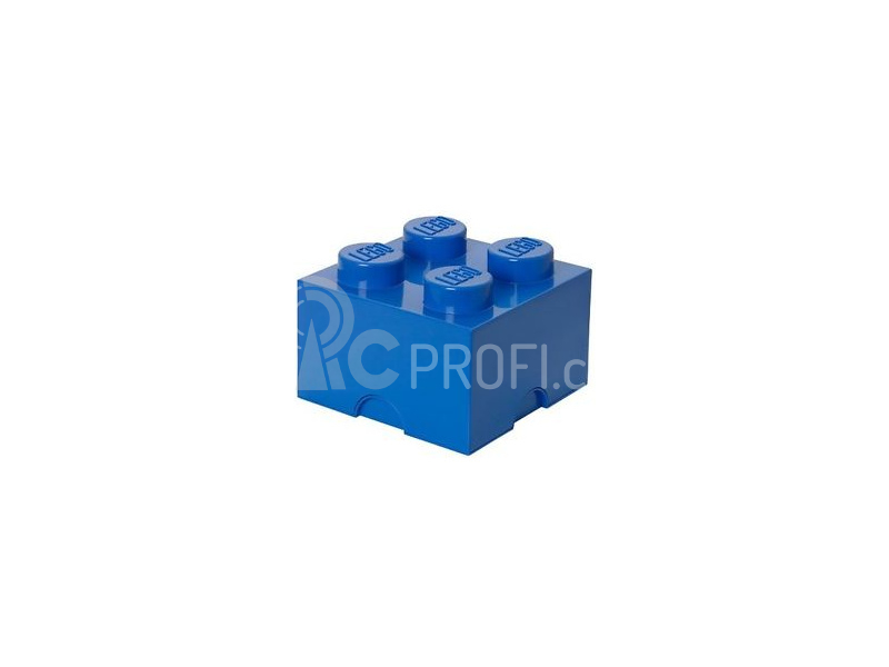 LEGO úložný box 250x250x180mm - modrý