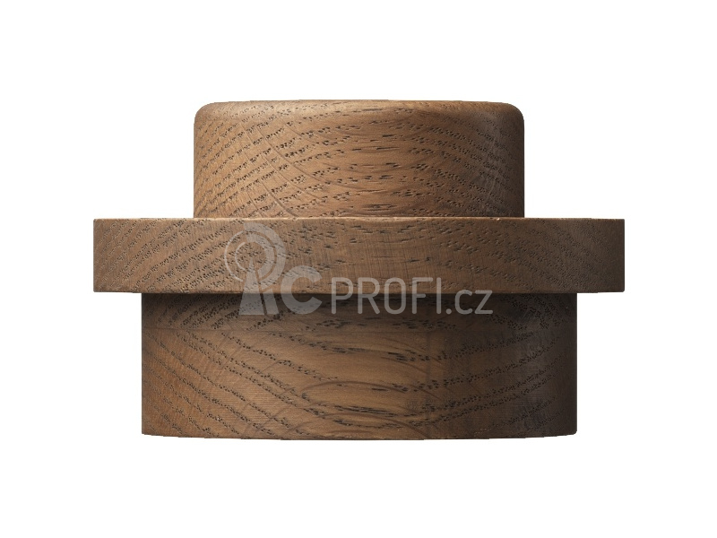 LEGO Wood dřevěný věšák na zeď (3) dub tmavý