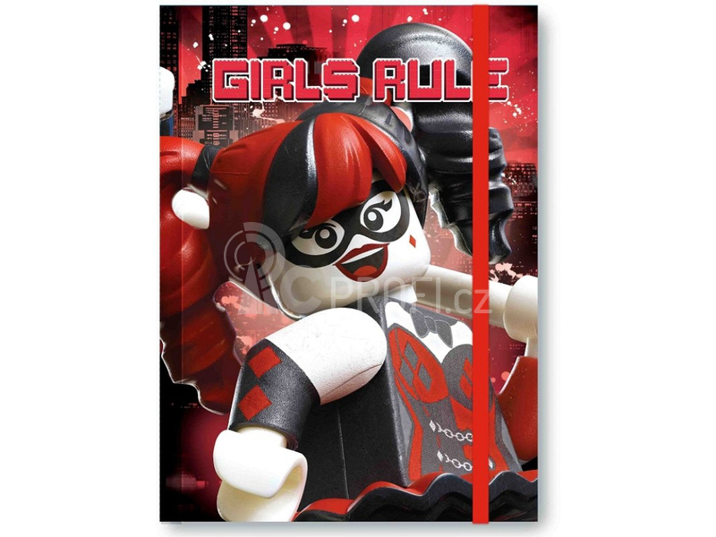 LEGO zápisník - Batman Movie (Harley Quinn/Batgirl)