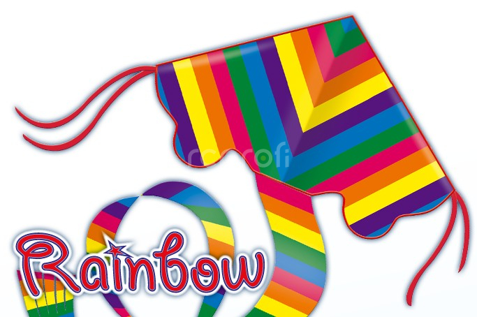Létající drak Rainbow