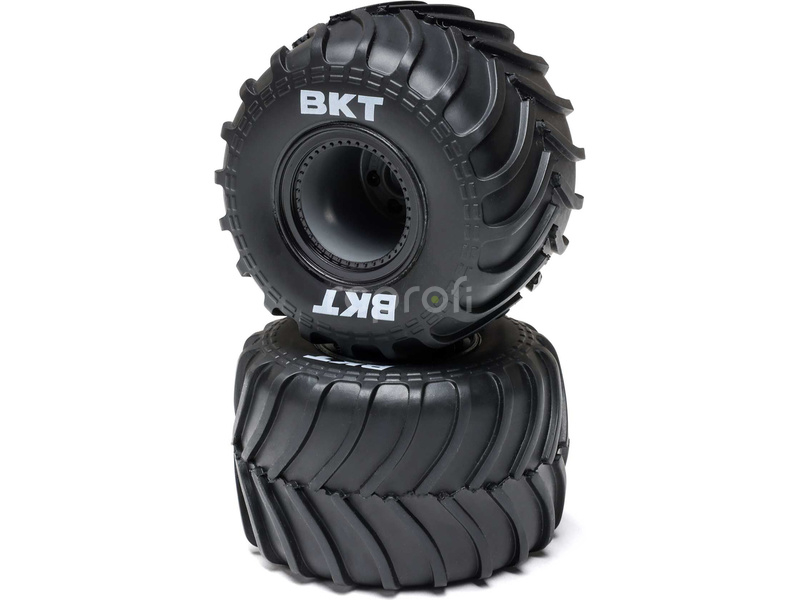 Losi kolo s pneu MT, beadlock černý (2): Mini LMT