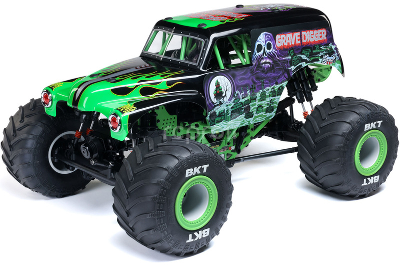 RC auto Losi LMT Monster Truck 2.0 1:8 4WD RTR Grave Digger