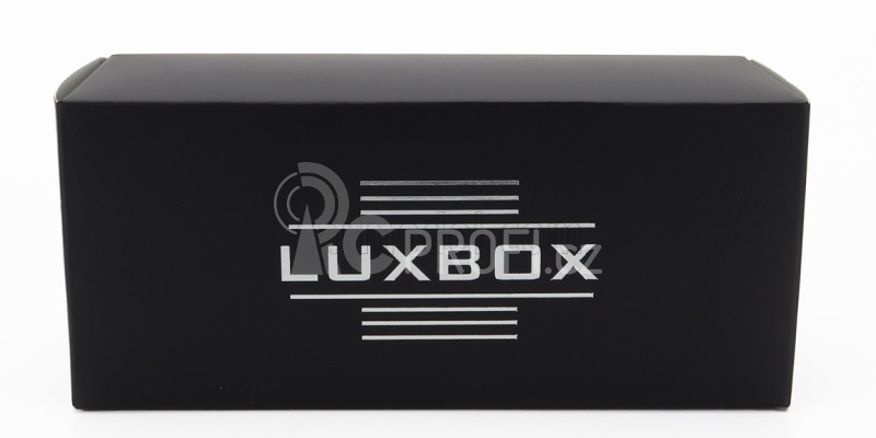 Luxbox Vetrina display box Base In Ecopelle Nera 1:43, černá