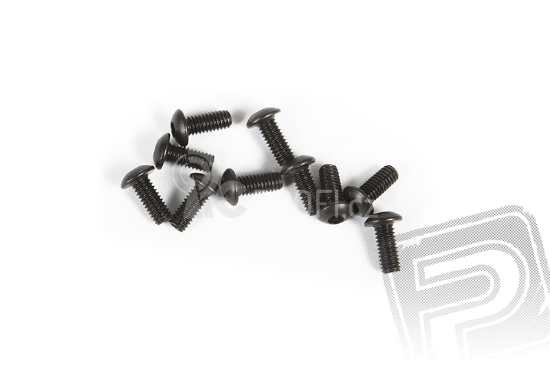 M2.6x6mm imbusové šrouby s zápustnou hlavou Yeti XL (10 ks.)