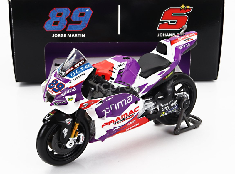 Maisto Ducati Pramac racing 2022 1:18 #89 Zarco