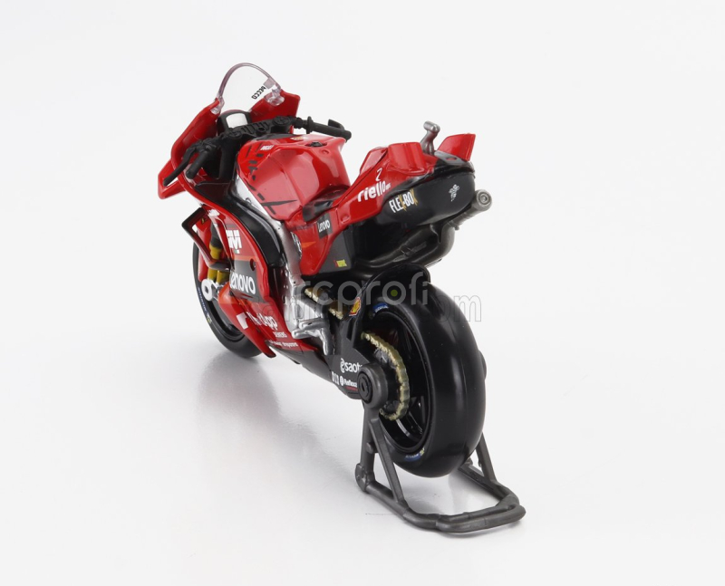 Maisto Ducati Set 2x Desmosedici Gp23 Team Lenovo N 1 World Champion Motogp Season 2023 Francesco Bagnaia + N 23 Motogp Season 2023 Enea Bastianini 1:18 Red