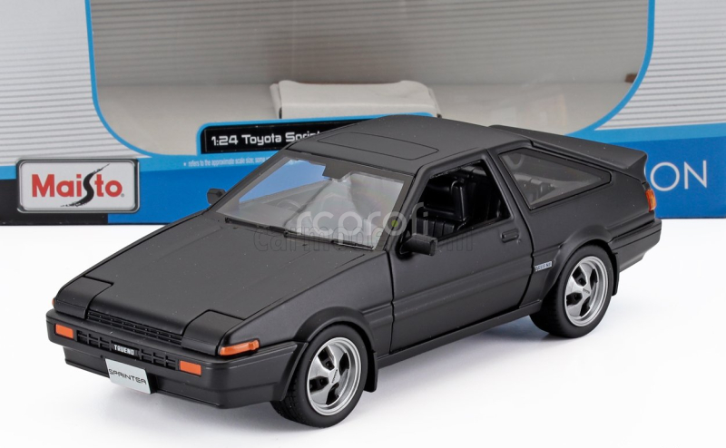 Maisto Toyota Sprinter Trueno Ae86 1979 1:24 Black