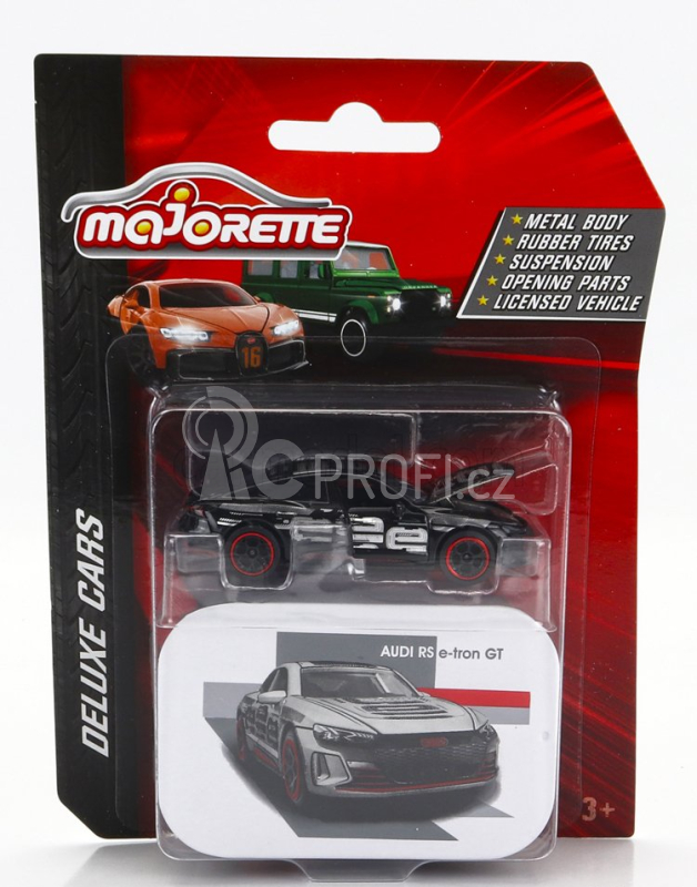 Majorette Audi Gt Rs E-tron 2021 1:64 Black