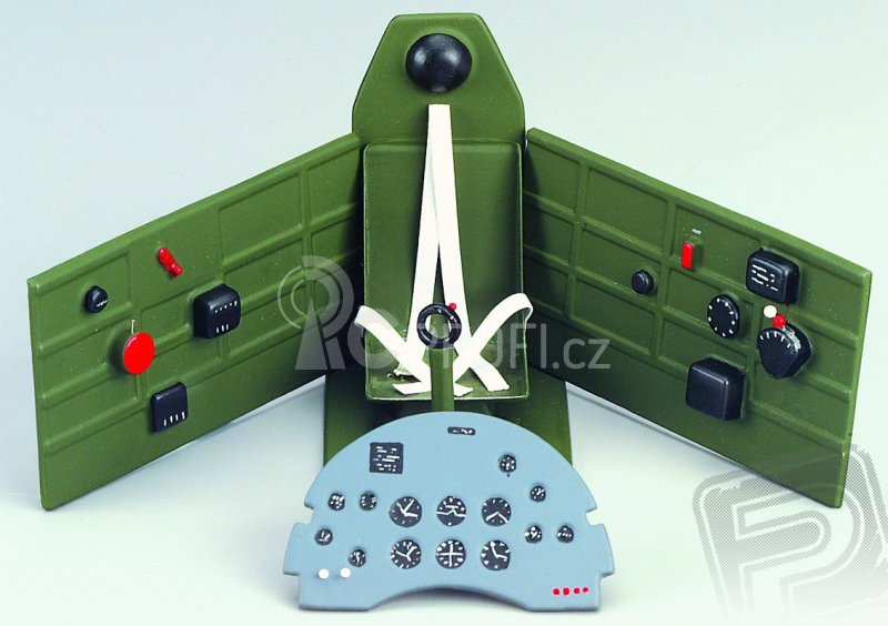 Maketové vybavení kabiny Spitfire 60