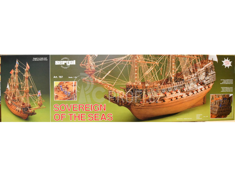 Mantua Model Sovereign of the Seas 1:78 kit