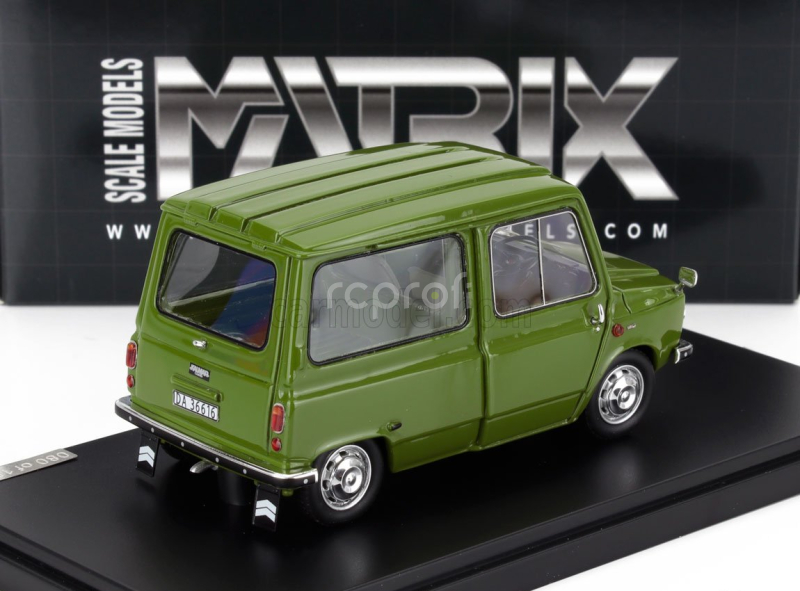 Matrix scale models DAF Kalmar 1971 1:43 Zelená