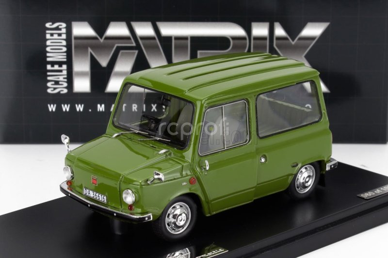 Matrix scale models DAF Kalmar 1971 1:43 Zelená