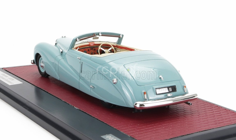 Matrix scale models Damler De36 Hooper ''green Goddess'' Cabriolet Open 1953 1:43 Zelená