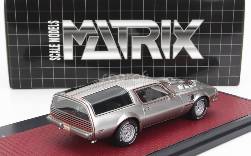 Matrix scale models Pontiac Firebird Trans Am Type K Kammback Concept 1978 1:43 Silver