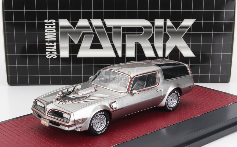 Matrix scale models Pontiac Firebird Trans Am Type K Kammback Concept 1978 1:43 Silver