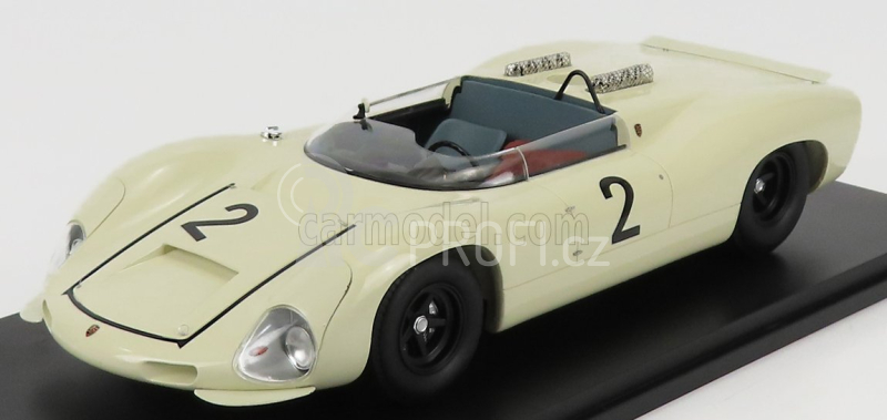 Matrix scale models Porsche 910-8 Bergspider N 2 1967 1:18 Bílá