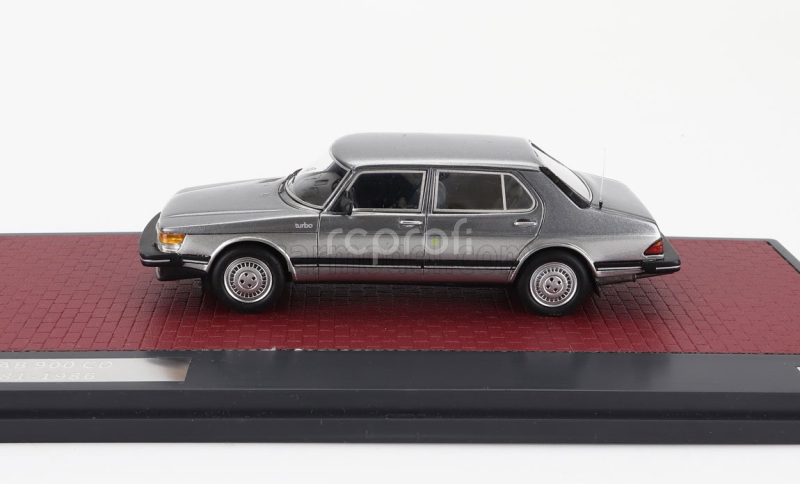 Matrix scale models Saab 900 Cd Turbo 1986 1:43 Grey Met