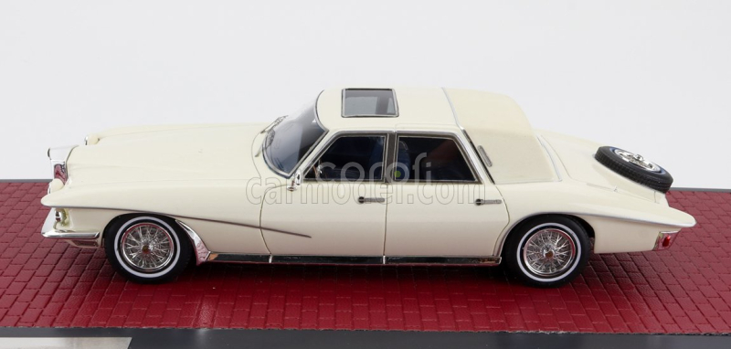 Matrix scale models Stutz Duplex Sedan 1971 1:43 Bílá