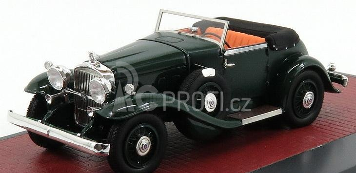 Matrix scale models Stutz Dv32 Super Bearcat Cabriolet Open 1932 1:43 Zelená