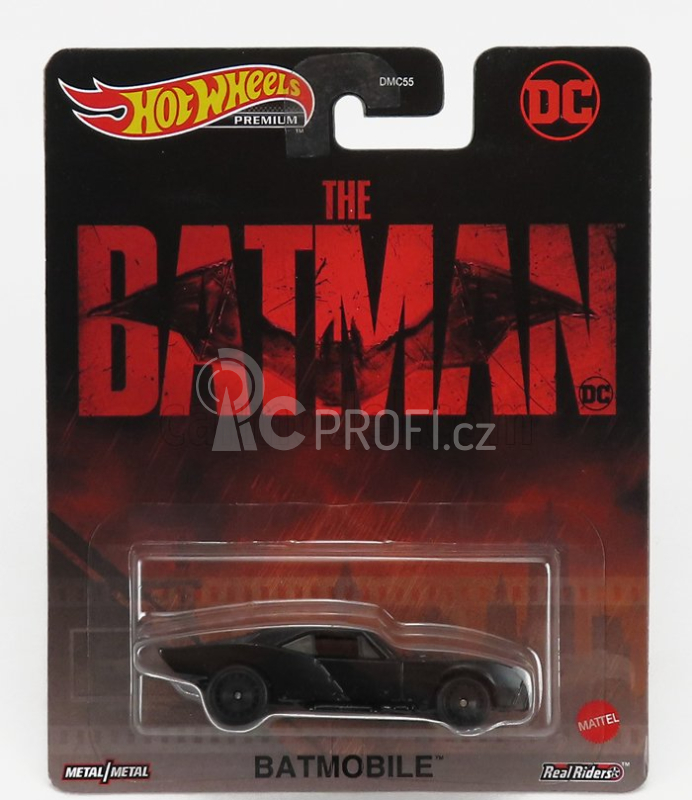 Mattel hot wheels Batman Batmobile 2022 - The Batman Movie 1:64 Matt Black