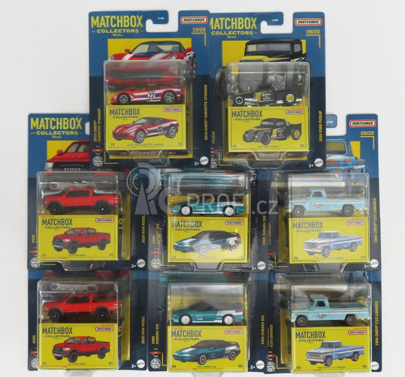Mattel hot wheels Chevrolet Set osmi modelů 1:64